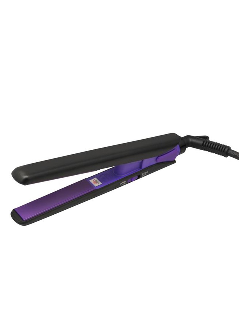 Mini Alisador de Cabelo Preto