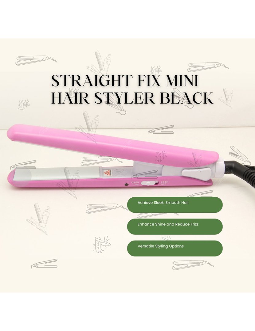 Alisador de Cabelo Mini Go & Glide Rosa