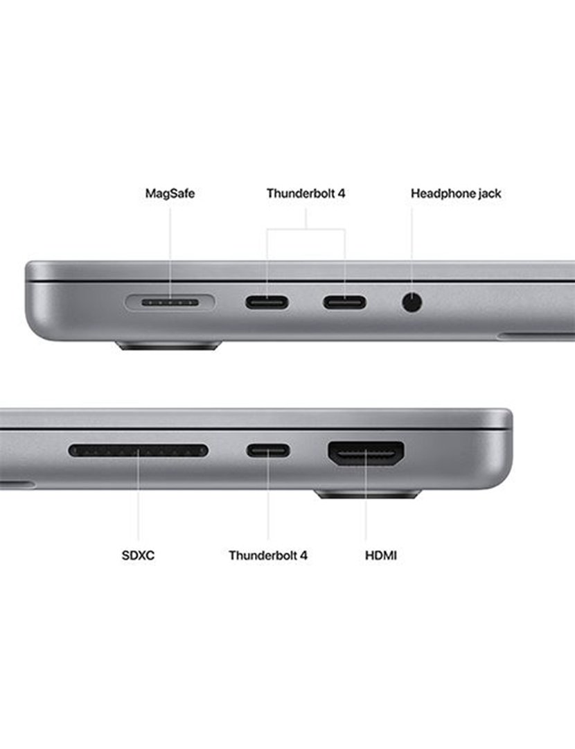 Apple MacBook Pro (14" 2023, M2) - Teclado ARABIC