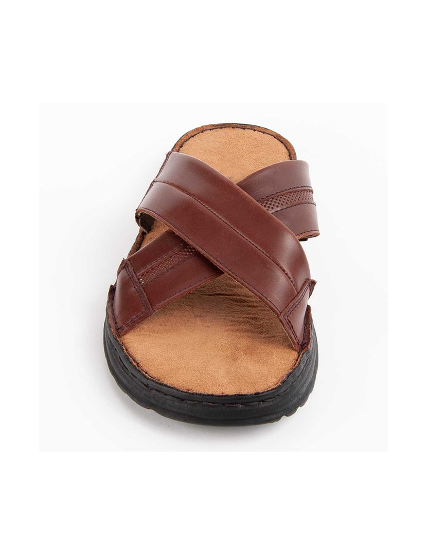 Sandálias Homem Castanho