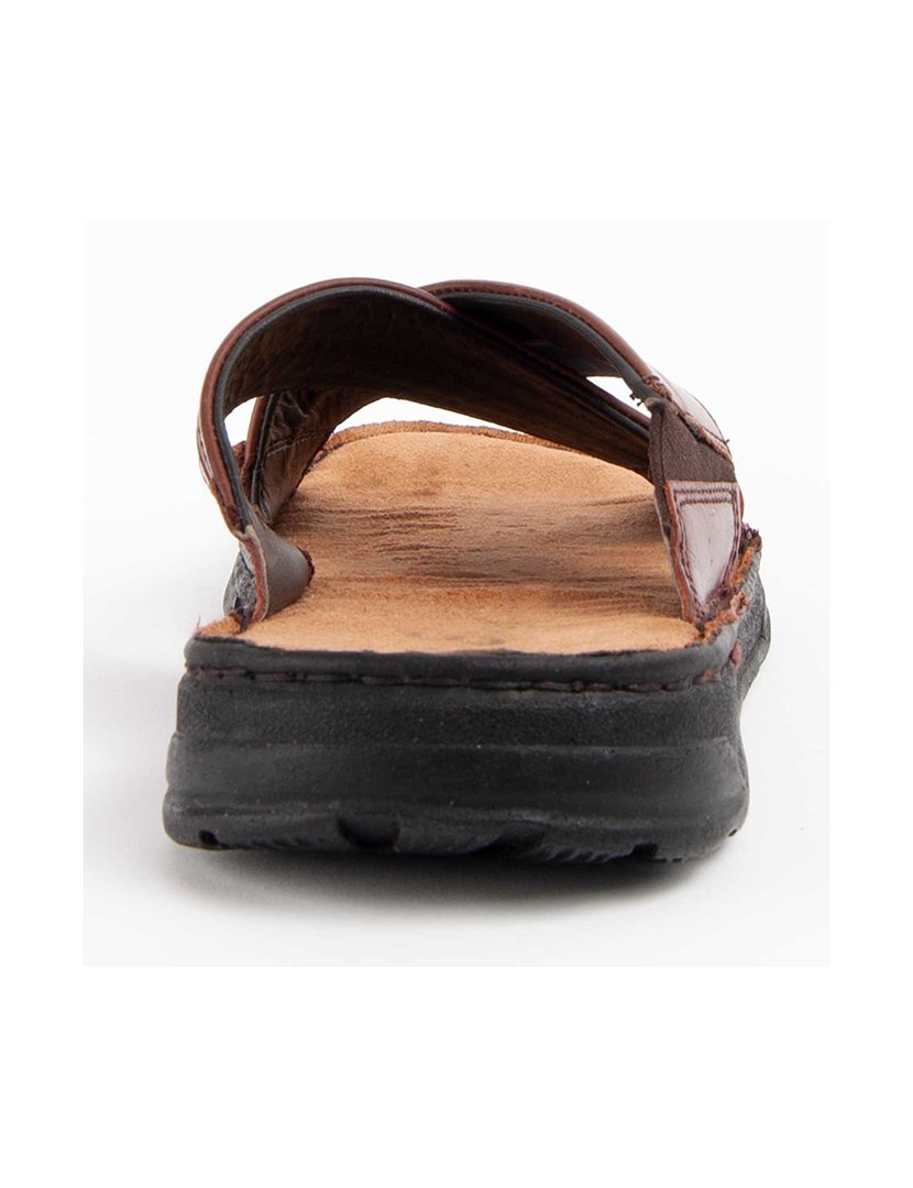 Sandálias Homem Castanho