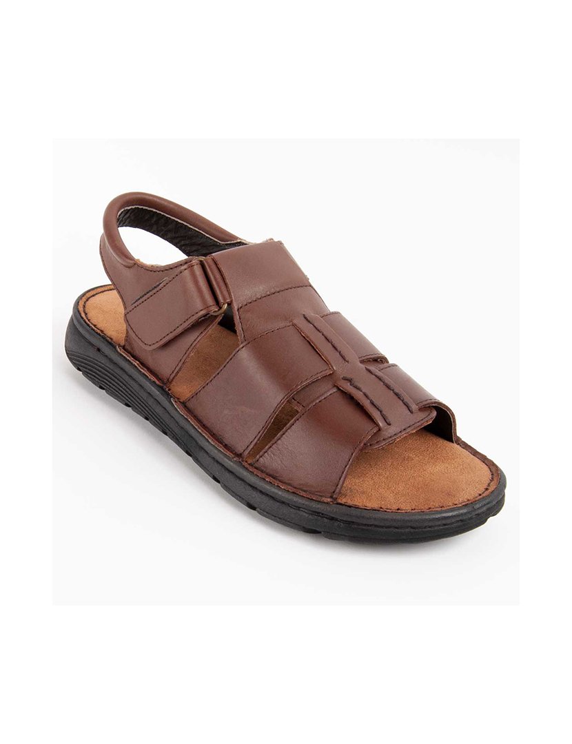Sandálias Homem Castanho
