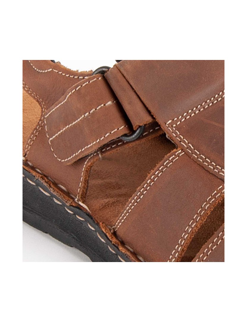 Sandálias Homem Castanho