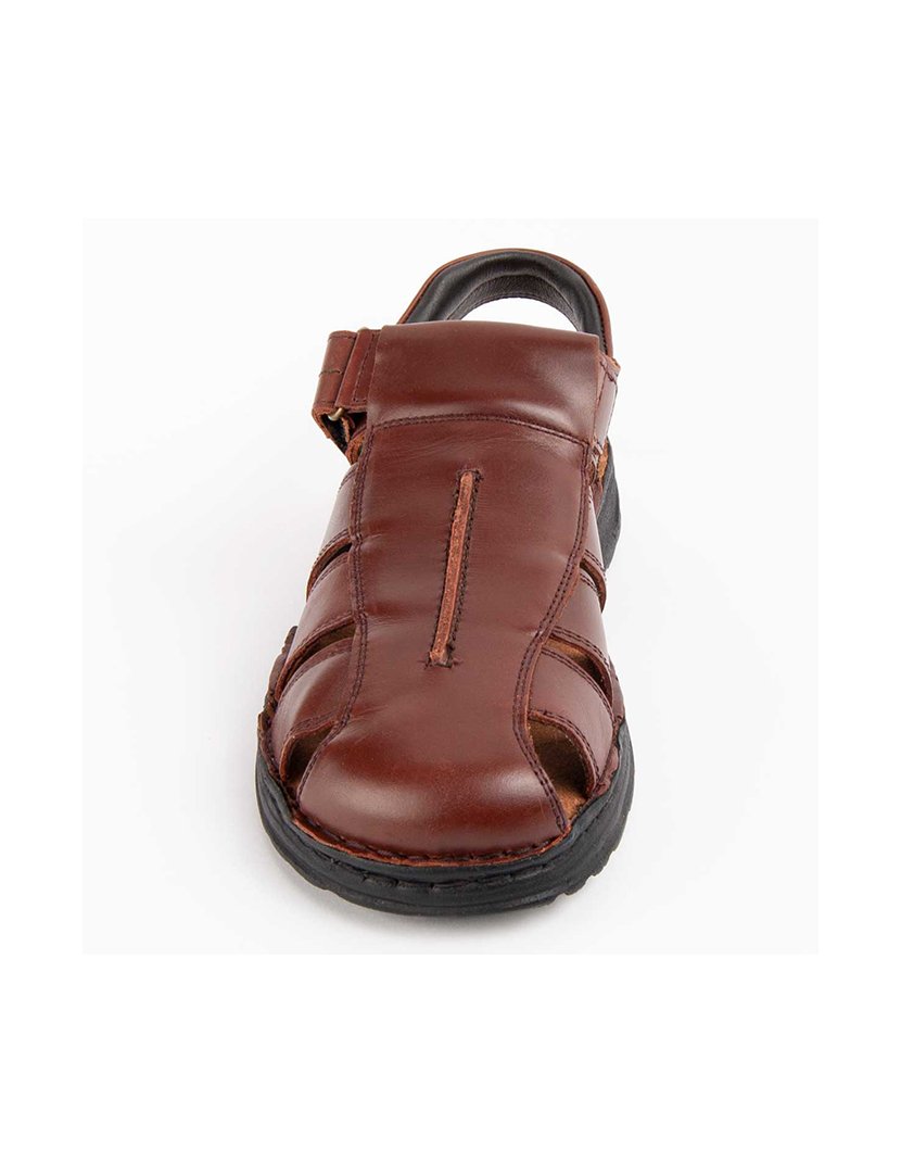 Sandálias Homem Castanho