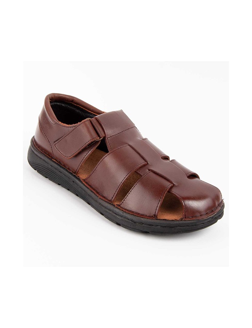 Sandálias Homem Castanho