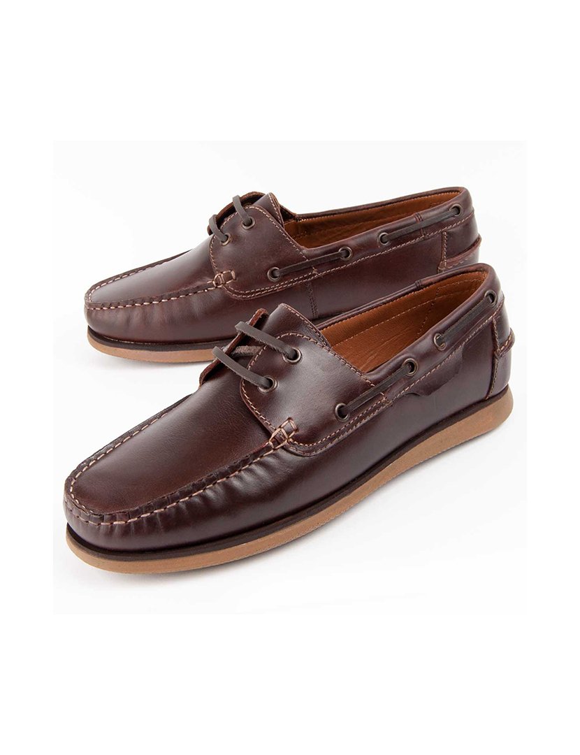 Sapatos Náuticos Homem Castanho
