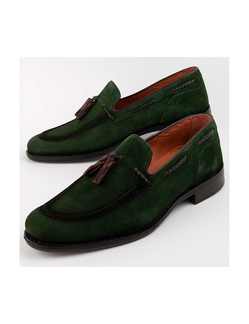 Mocassin Homem Verde