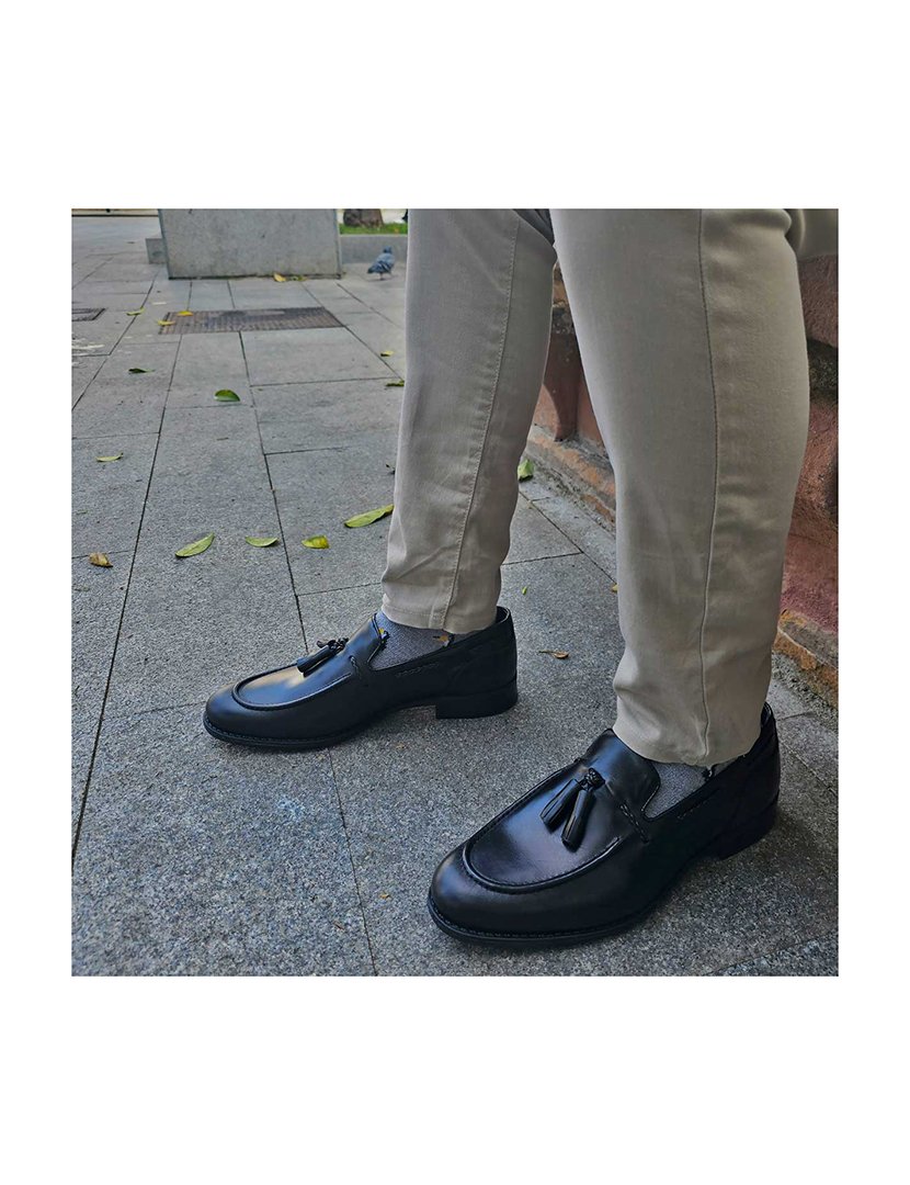 Mocassin Homem Preto