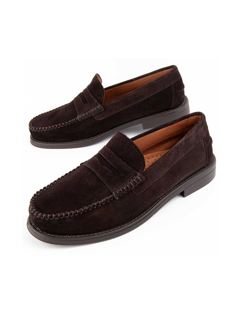 Mocassins Homem Castanho