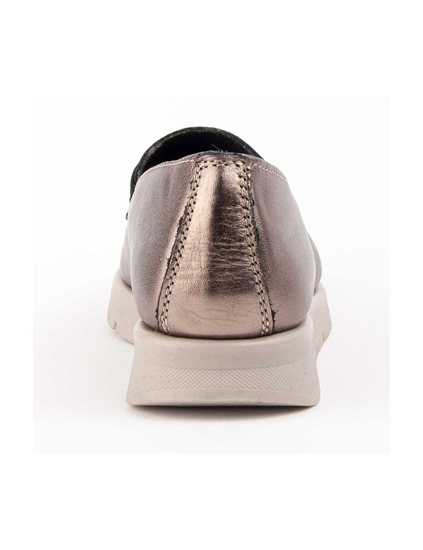 Mocassin Senhora Cinza