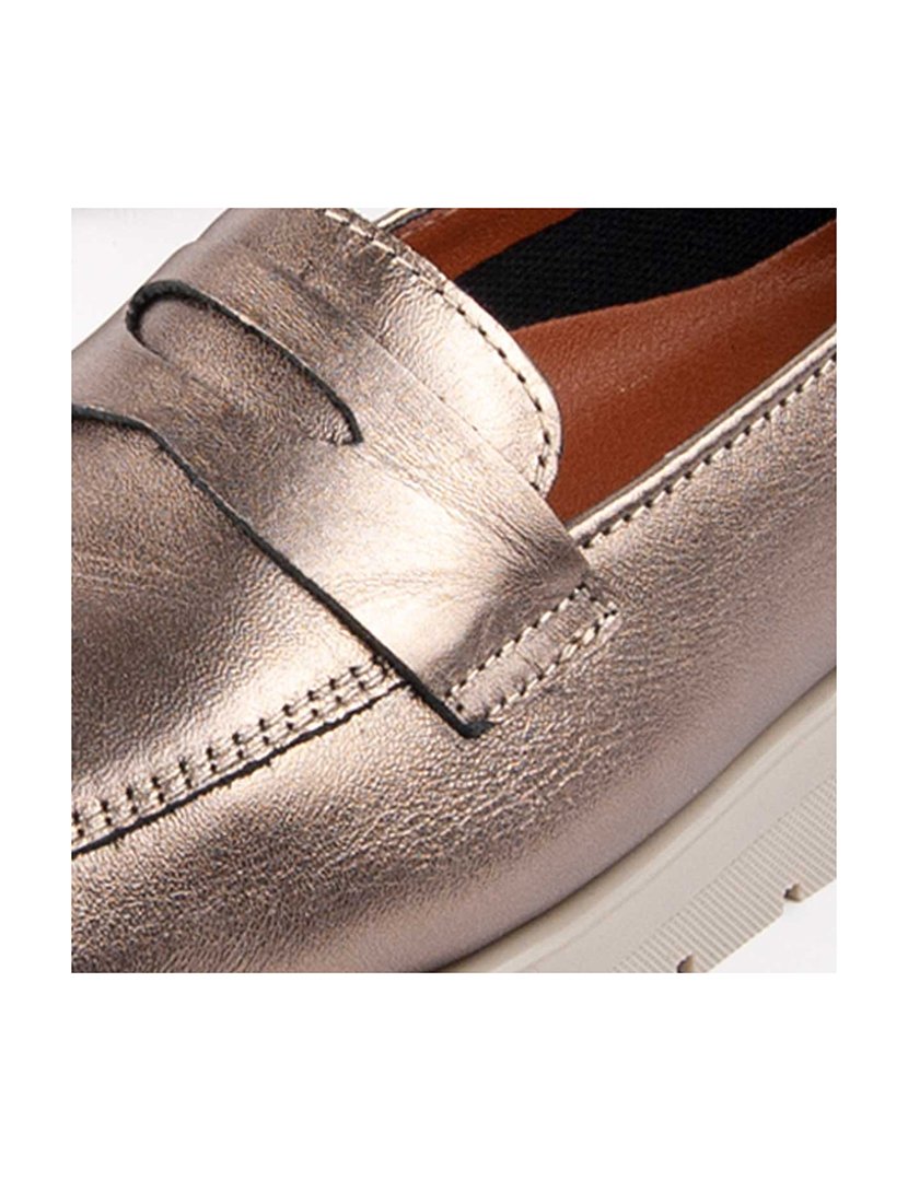 Mocassin Senhora Cinza