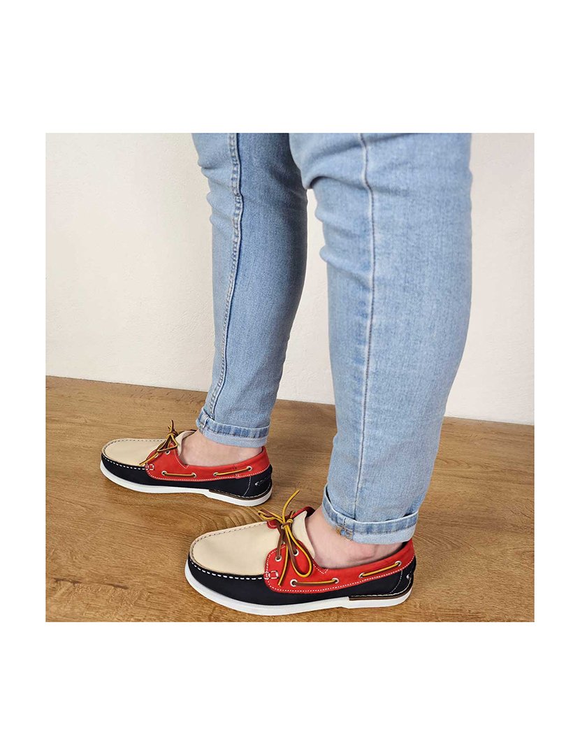 Sapatos Náuticos Homem Multicolorido
