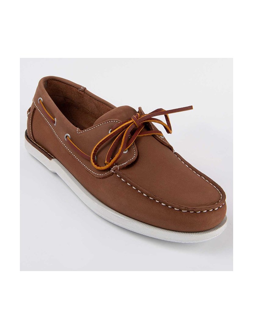 Sapatos Náuticos Homem Castanho