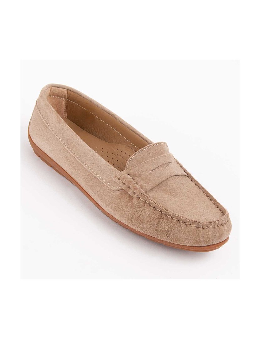 Mocassin Senhora Bege
