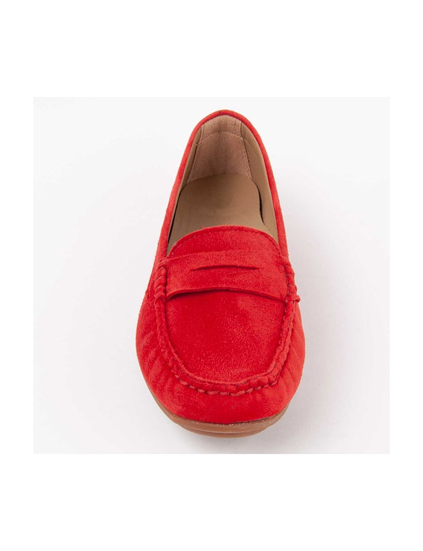 Mocassin Senhora Vermelho