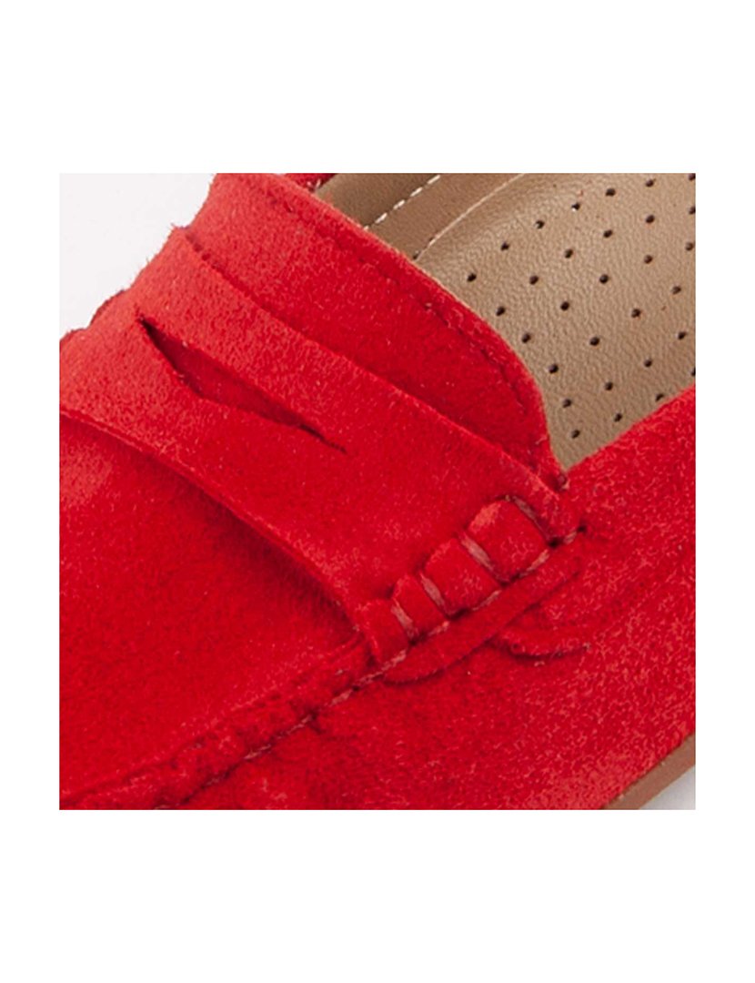 Mocassin Senhora Vermelho