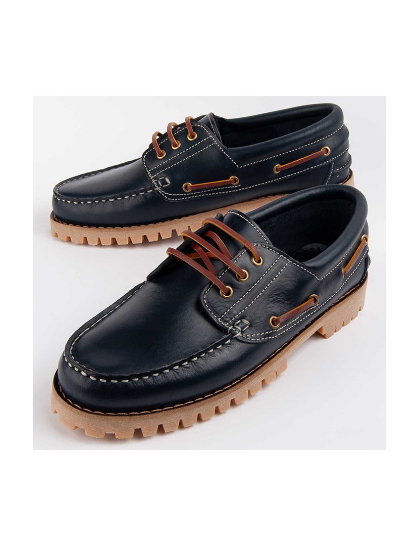 Sapatos Náuticos Homem Azul