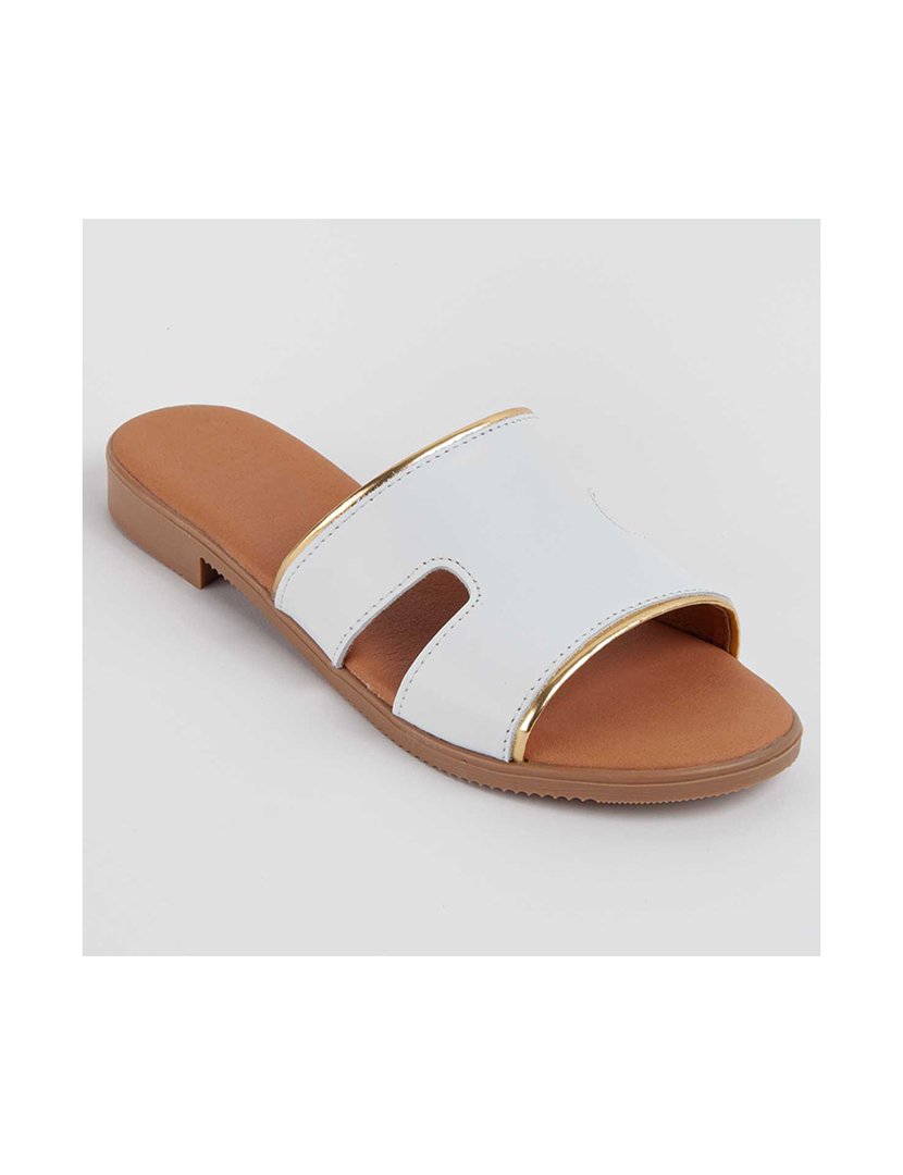 Sandálias Rasas Senhora Branco