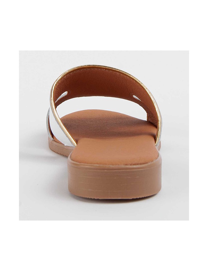 Sandálias Rasas Senhora Branco