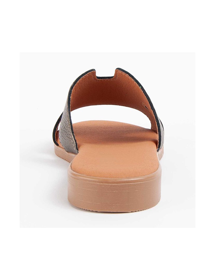 Sandálias Rasas Senhora Cinza