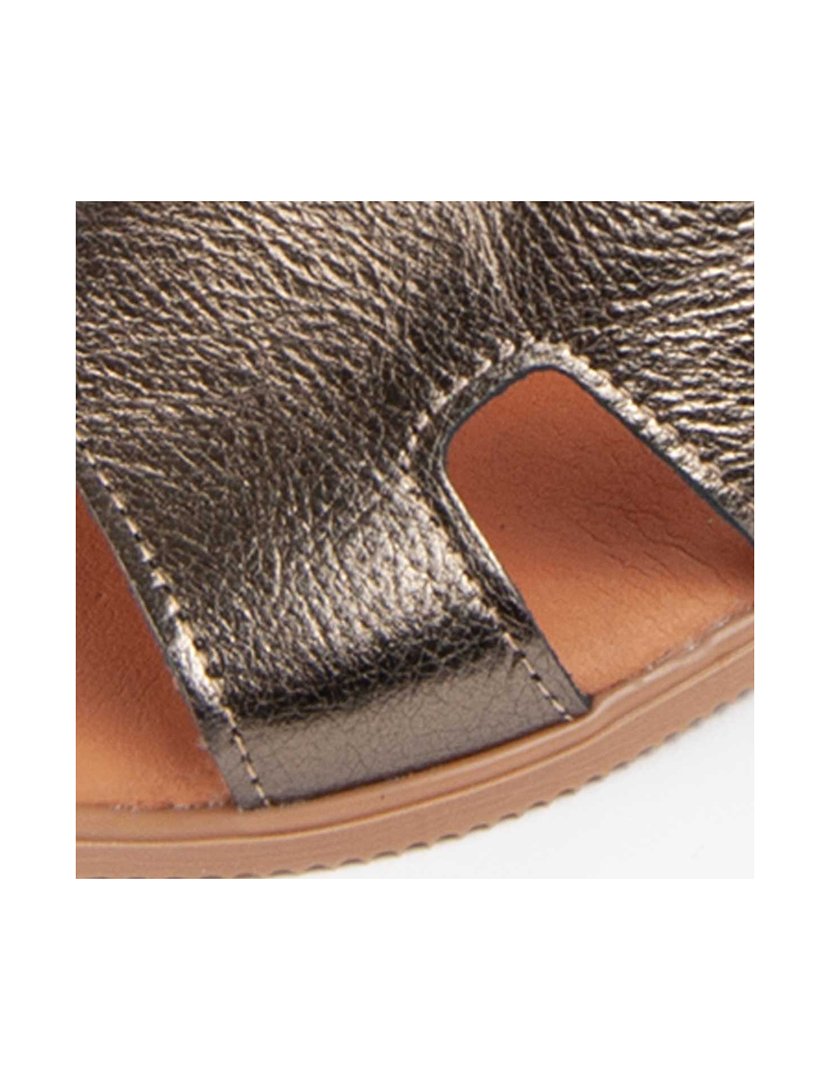 Sandálias Rasas Senhora Cinza