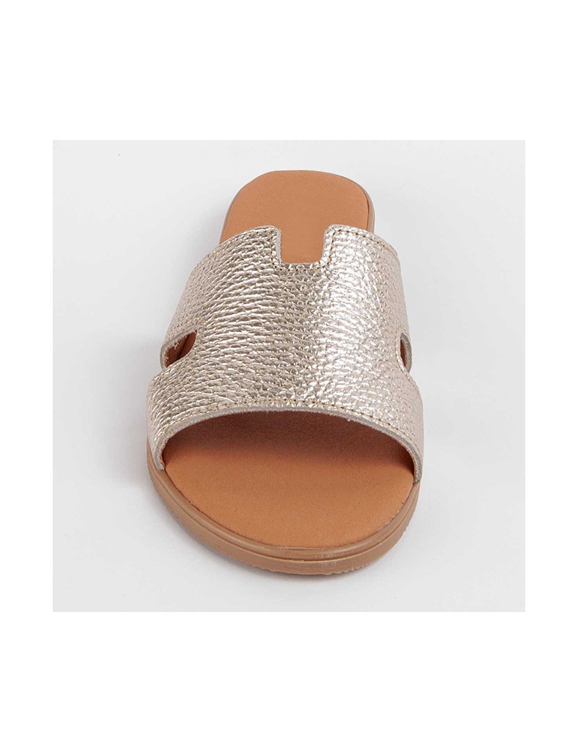 Sandálias Rasas Senhora Dourado