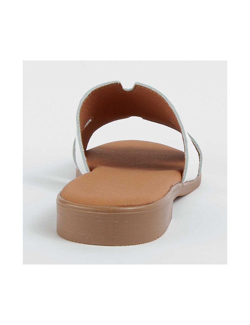 Sandálias Rasas Senhora Branco