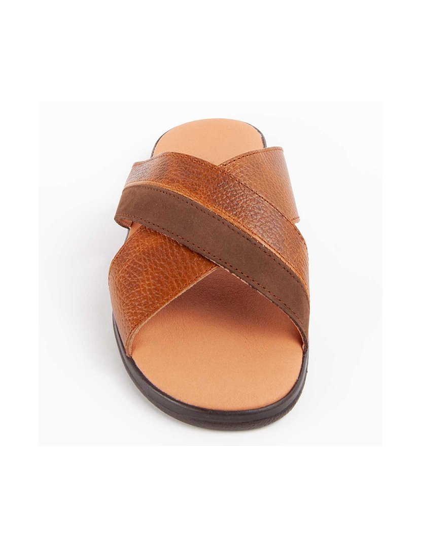 Sandálias Homem Castanho