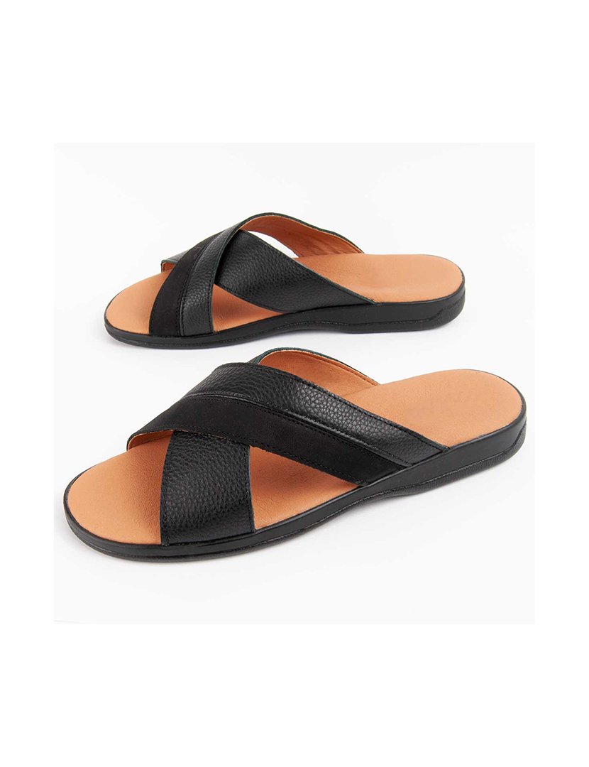 Sandálias Homem Preto