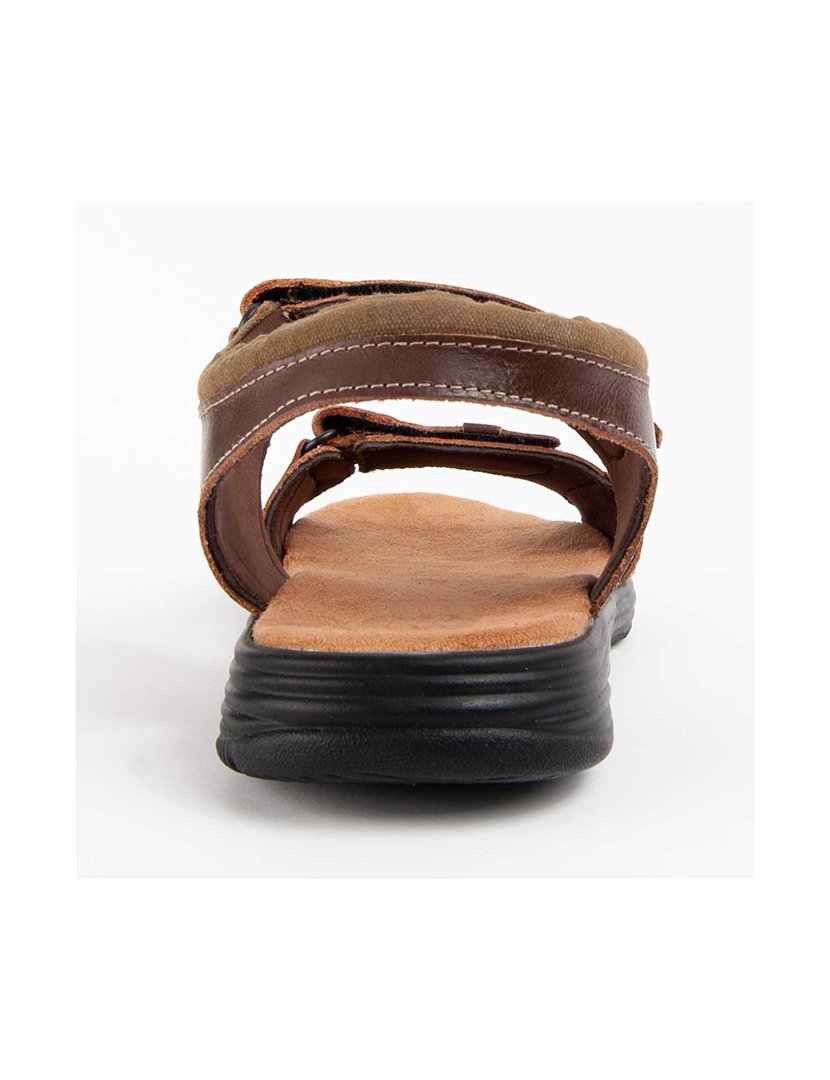 Sandálias Homem Castanho