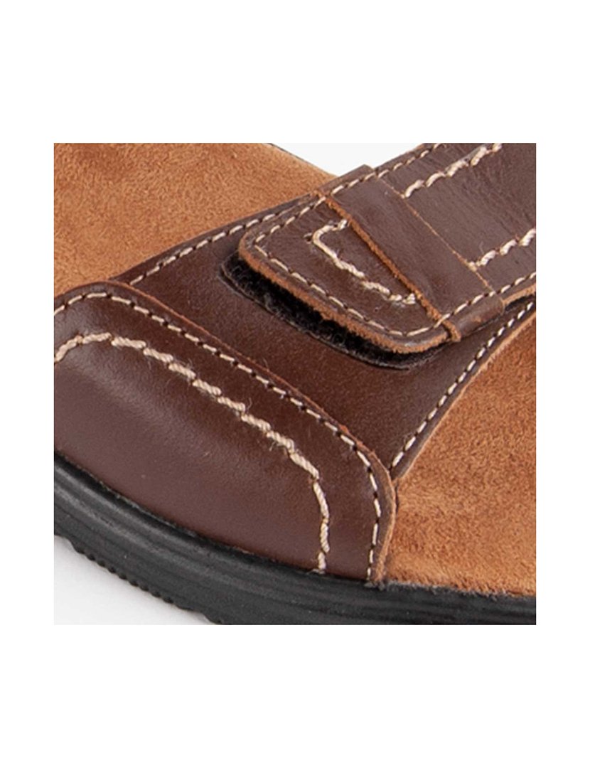 Sandálias Homem Castanho