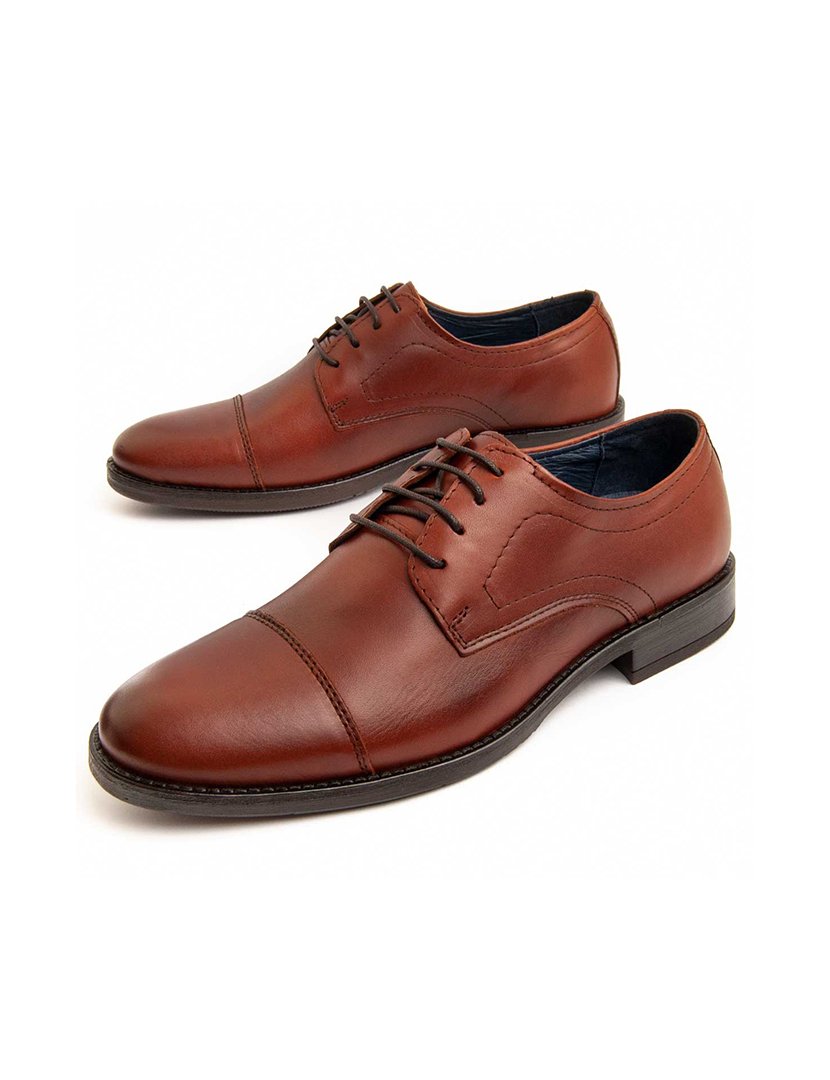 Sapatos Oxford Homem Castanho