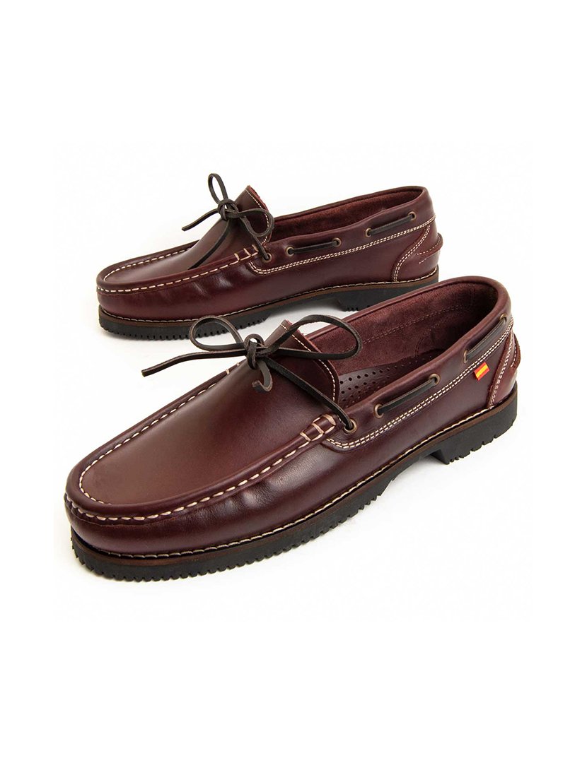 Sapatos Náuticos Homem Vermelho