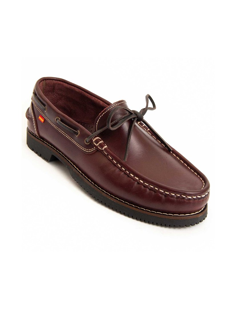 Sapatos Náuticos Homem Vermelho