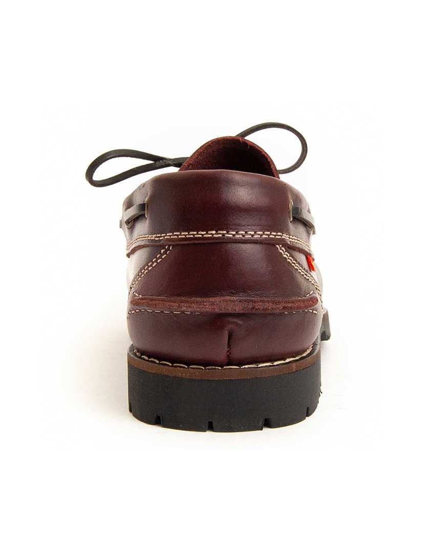 Sapatos Náuticos Homem Vermelho