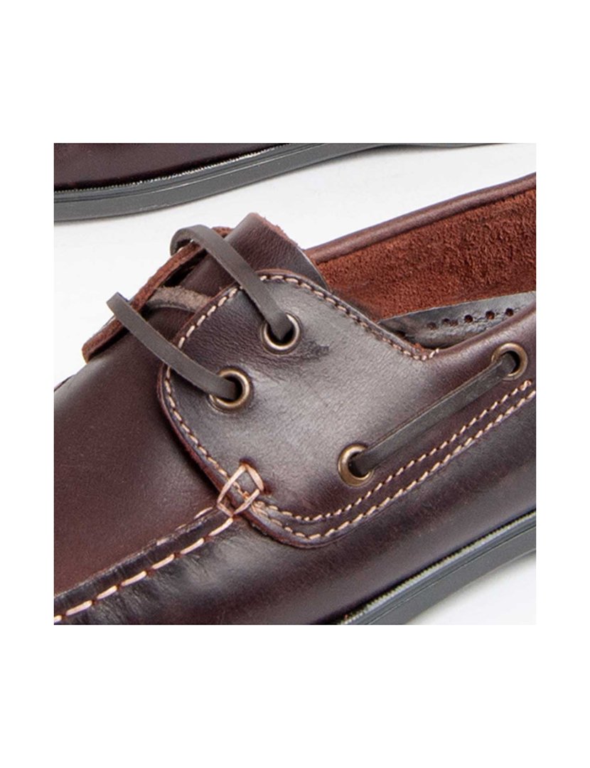 Sapatos Náuticos Homem Castanho