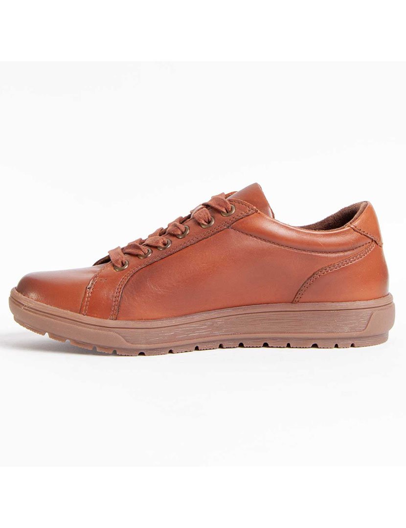 Sapatos Oxford Senhora Castanho