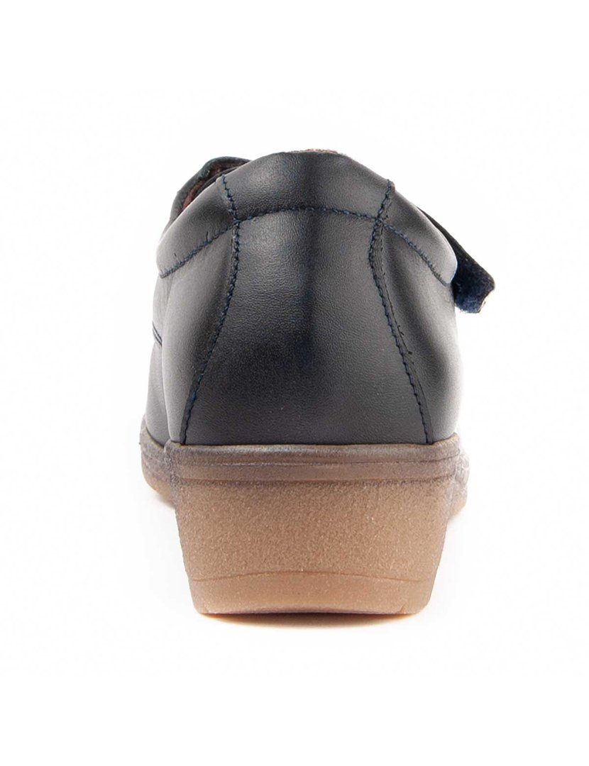 Mocassin Plataforma Senhora Azul