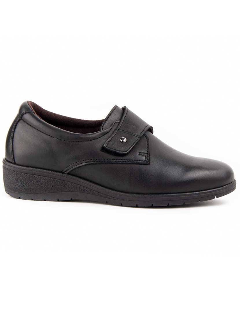 Mocassin Plataforma Senhora Preto