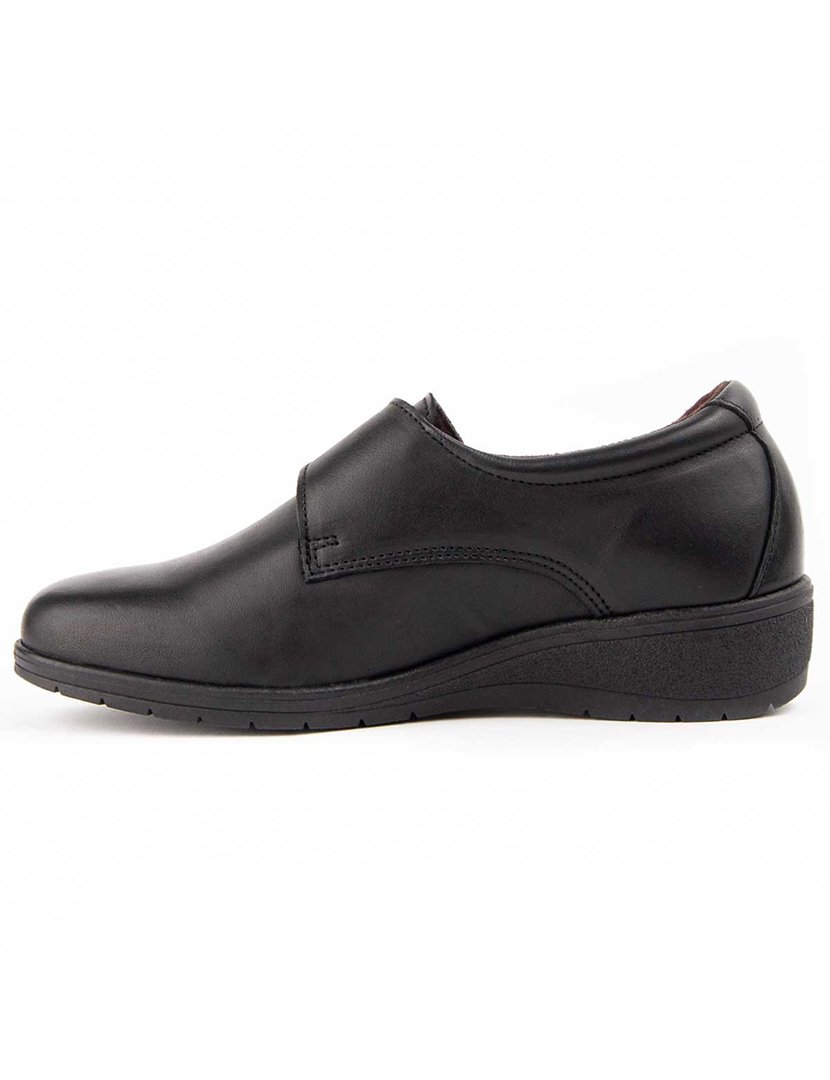 Mocassin Plataforma Senhora Preto