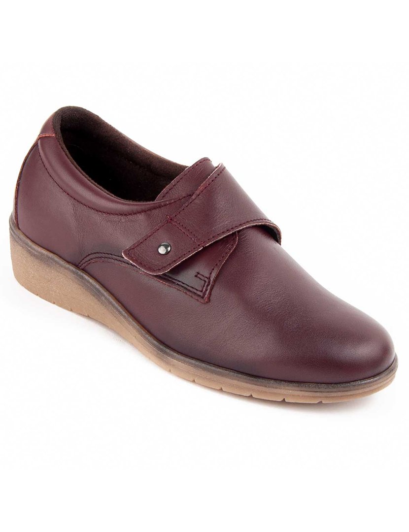 Mocassin Plataforma Senhora Vermelho