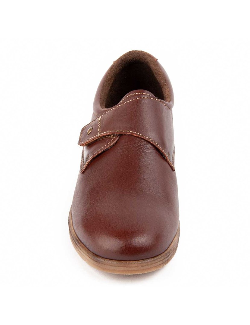 Mocassin Plataforma Senhora Castanho