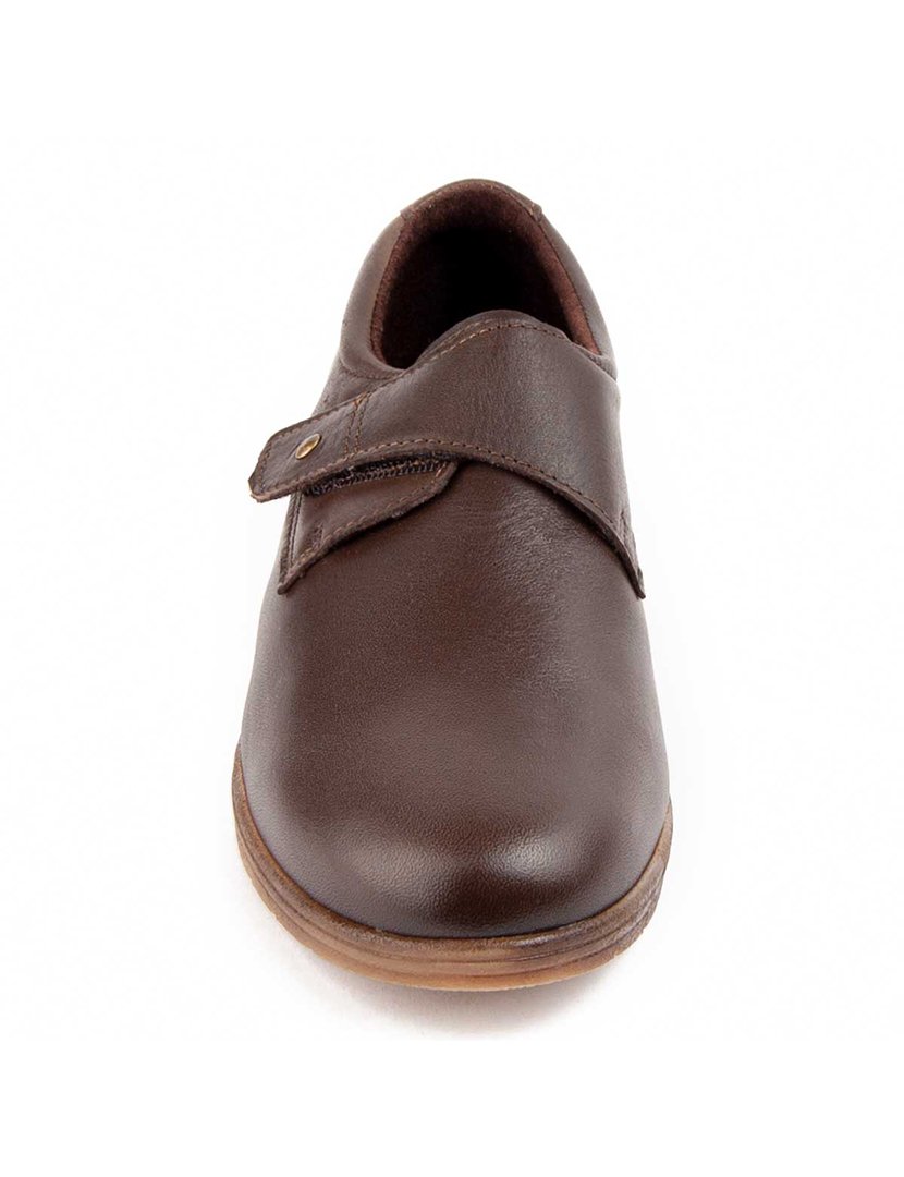 Mocassin Plataforma Senhora Castanho