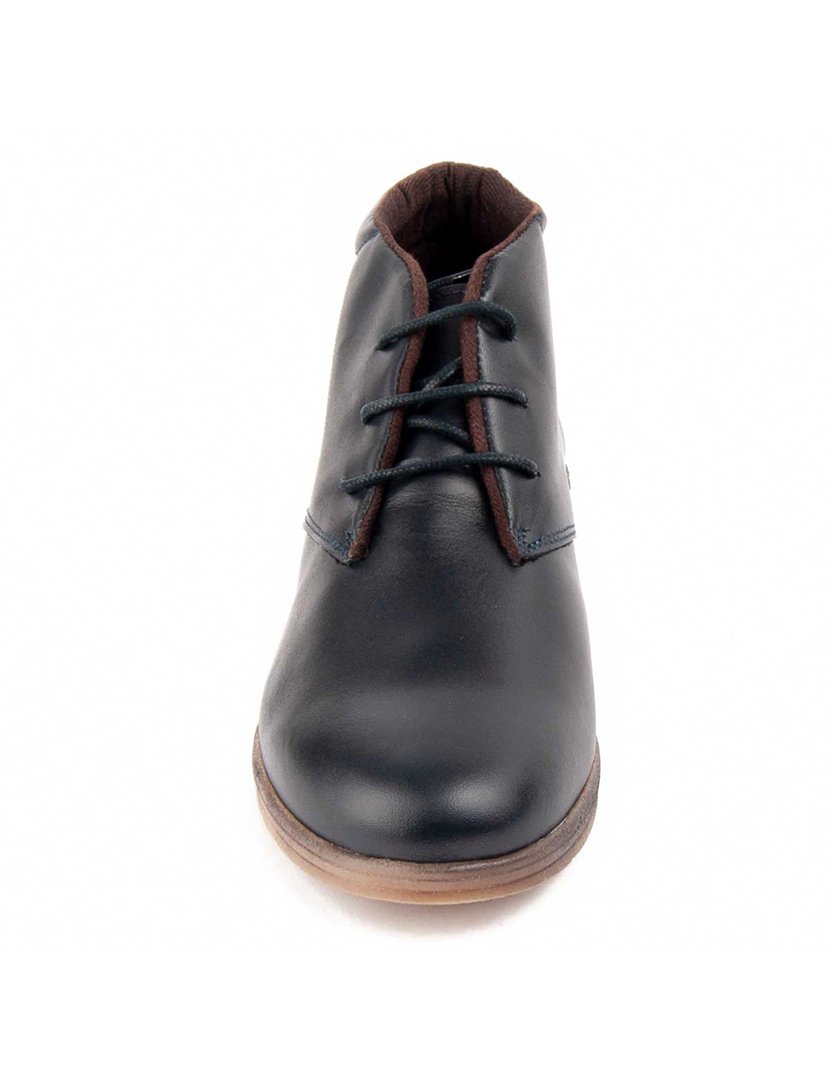 Botins Plataforma Senhora Azul