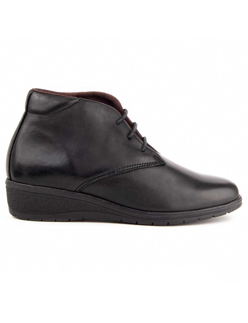 Botins Plataforma Senhora Preto