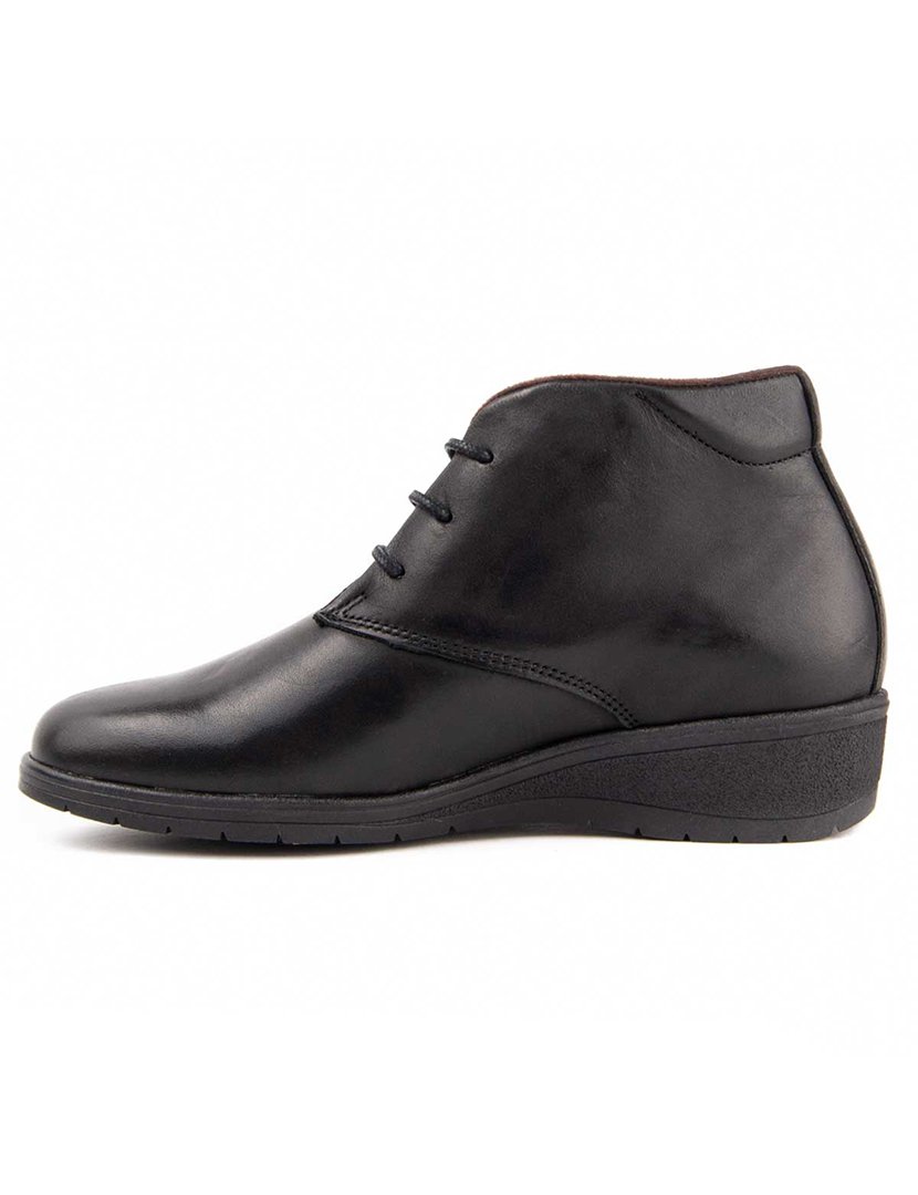 Botins Plataforma Senhora Preto