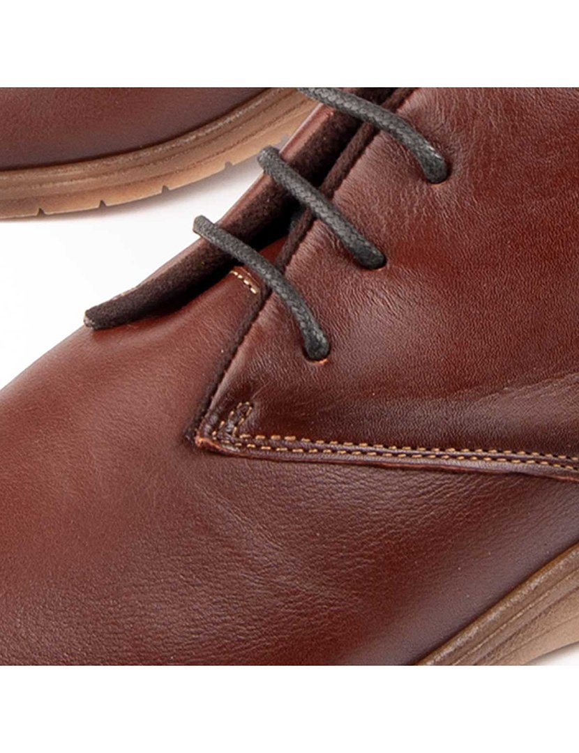 Botins Plataforma Senhora Castanho