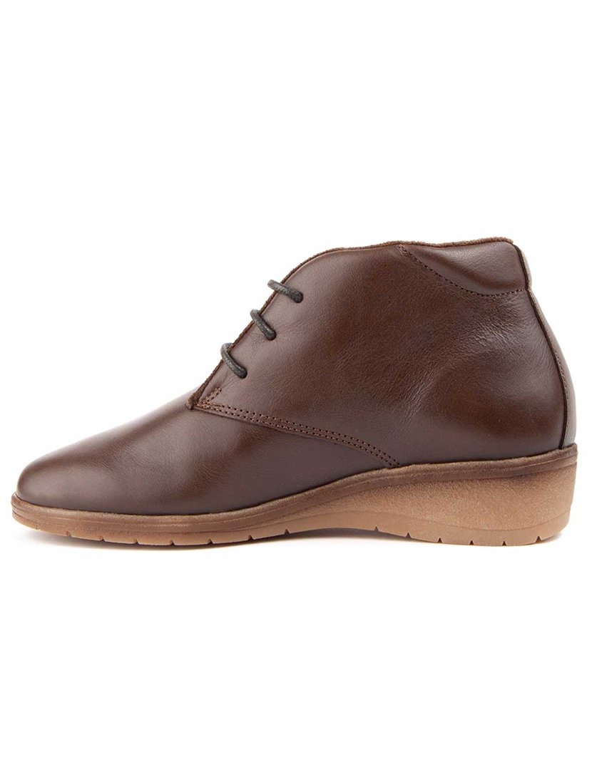 Botins Plataforma Senhora Castanho