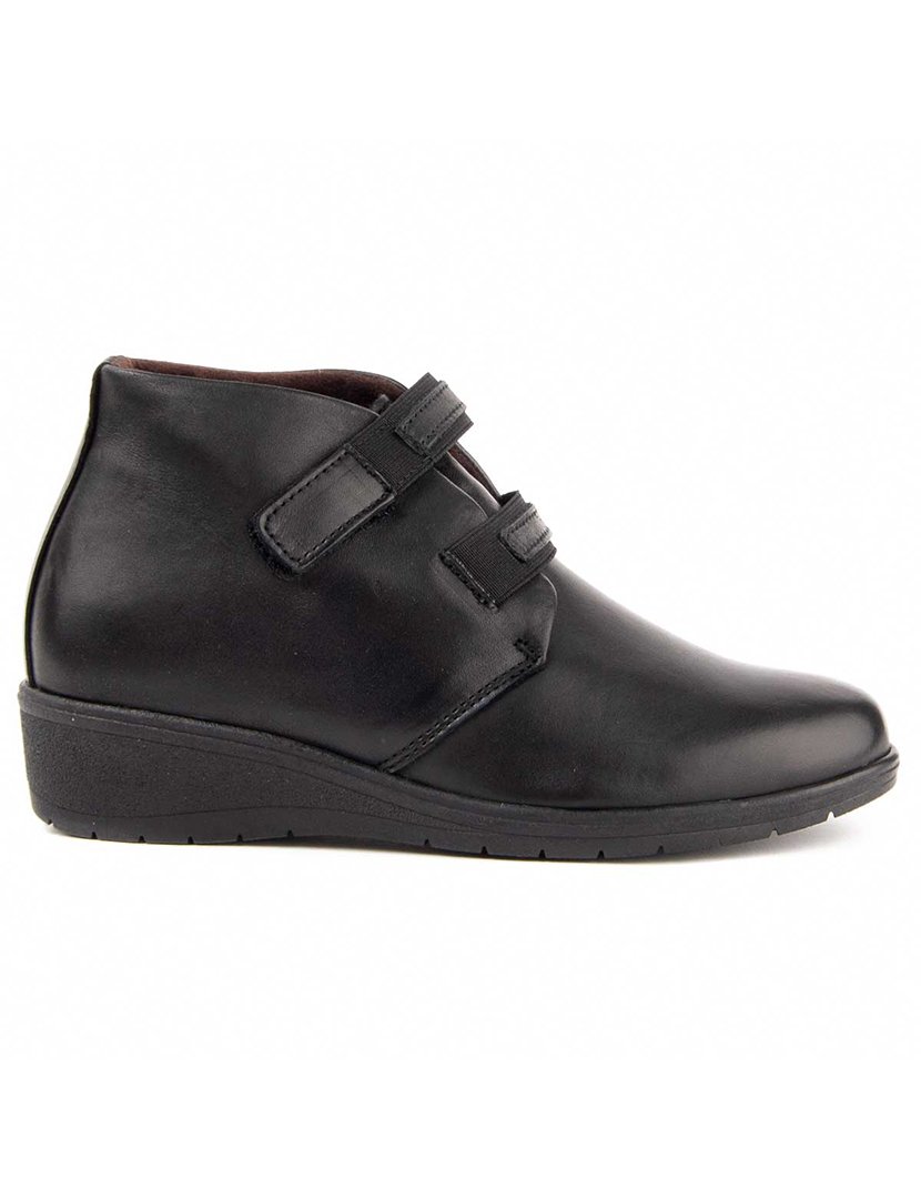 Botins Plataforma Senhora Preto