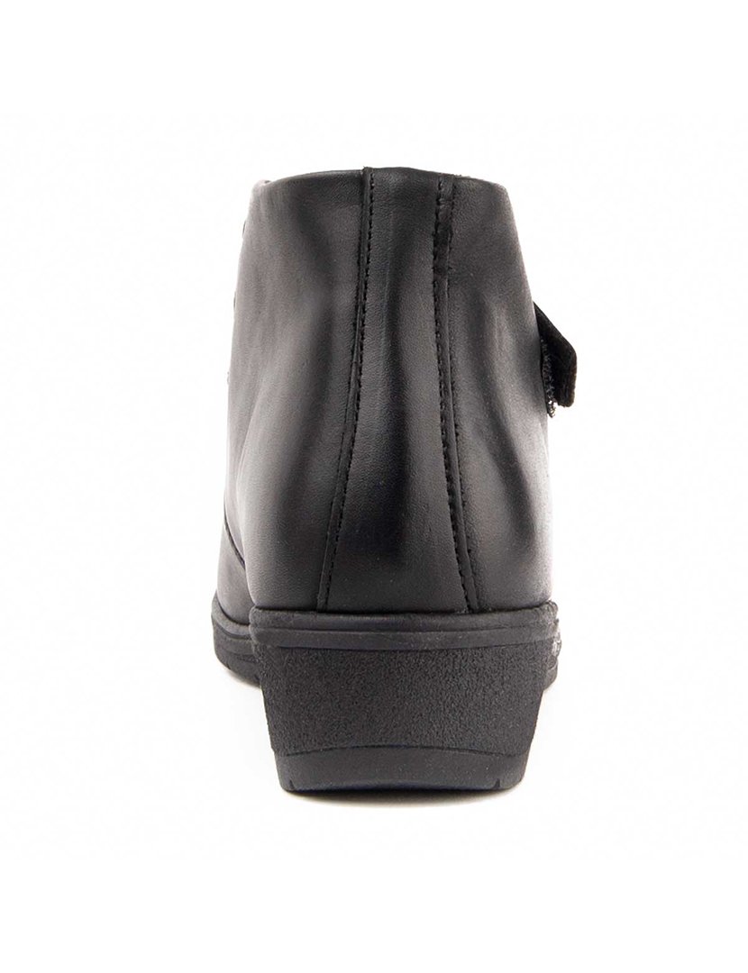 Botins Plataforma Senhora Preto